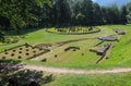 Sarmizegetusa Regia Ruins - The Sacred Area Royalty Free Stock Photo